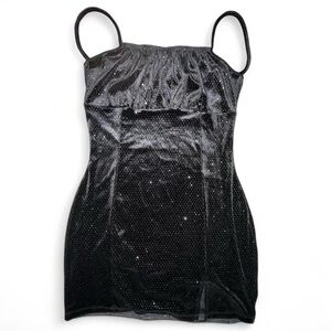 Streetwear Society Black Mini Dress